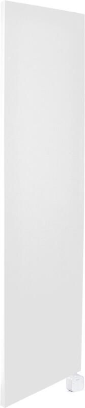 Sanicare Electrische Wifi Radiator HPW Carini Denso 180x40 cm Mat Wit Met Thermostaat Wit Rechtsonder