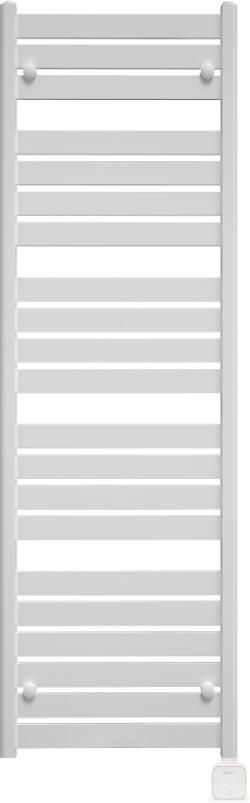 Sanicare Electrische Wifi Radiator HPW Carini Moda 160x60 cm Mat Wit Met Thermostaat Wit Rechtsonder