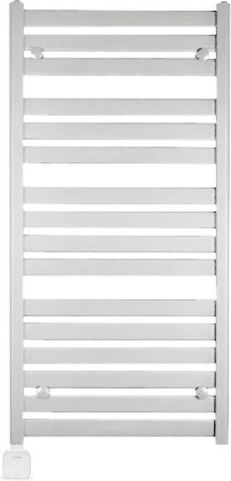Sanicare Electrische Wifi Radiator HVP Carini Moda 120x60 cm Mat Wit Met Thermostaat Wit Linksonder