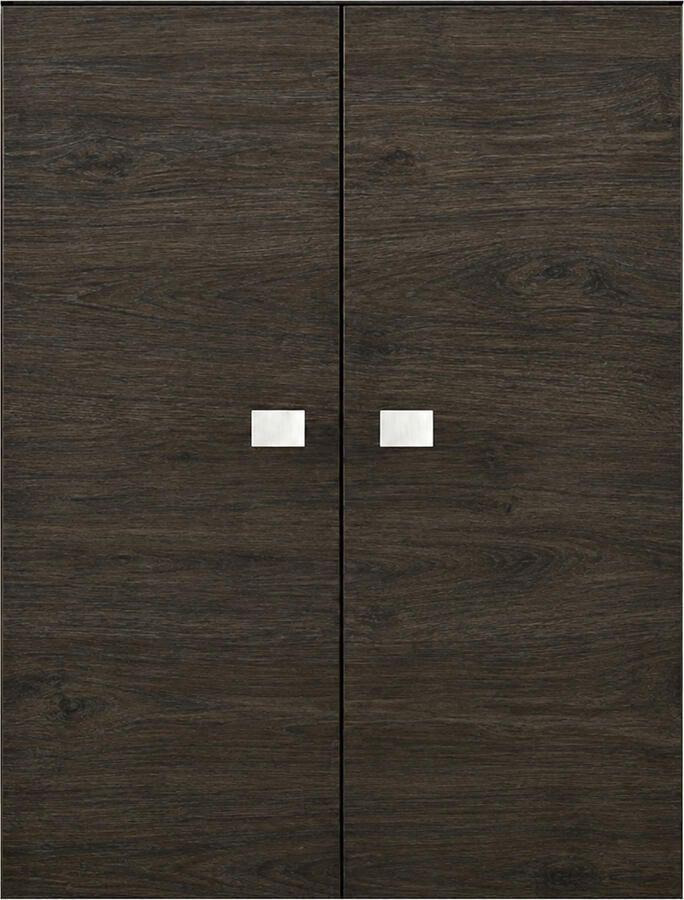 Sanicare Kolomkast Q5 2 Soft-Close Deuren 90 cm Schots-Eiken