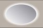 Sanicare Q-mirrors spiegel 60x80x3.5cm met verlichting Led warm white Ovaal glas SOAW.80060 - Thumbnail 1