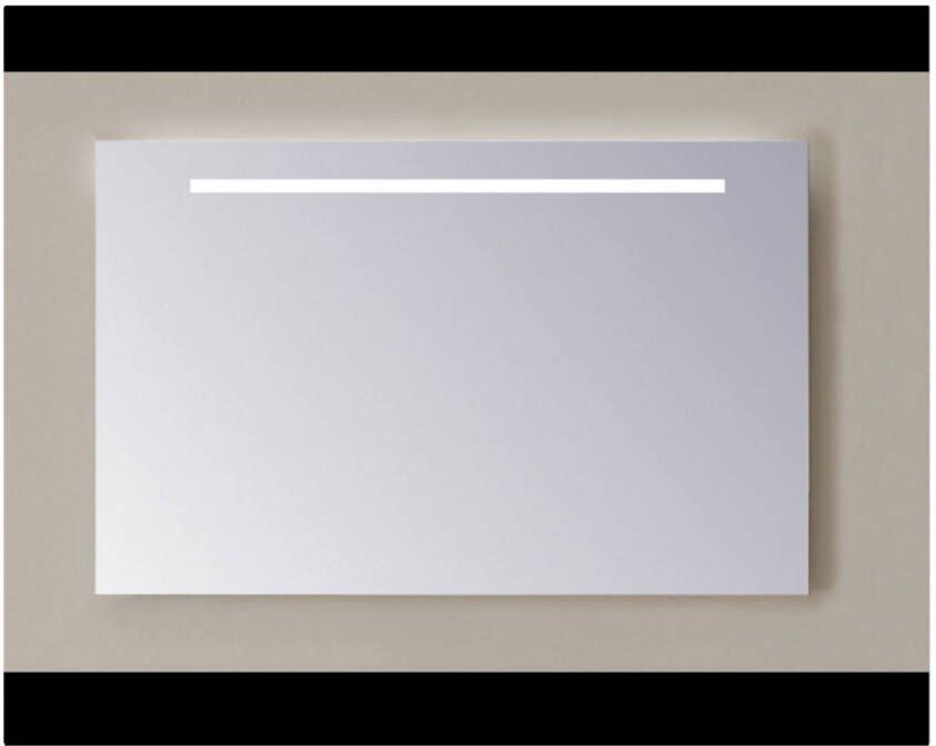 Sanicare Spiegel Q-mirrors Zonder Omlijsting 60 x 100 cm Cold White LED PP Geslepen