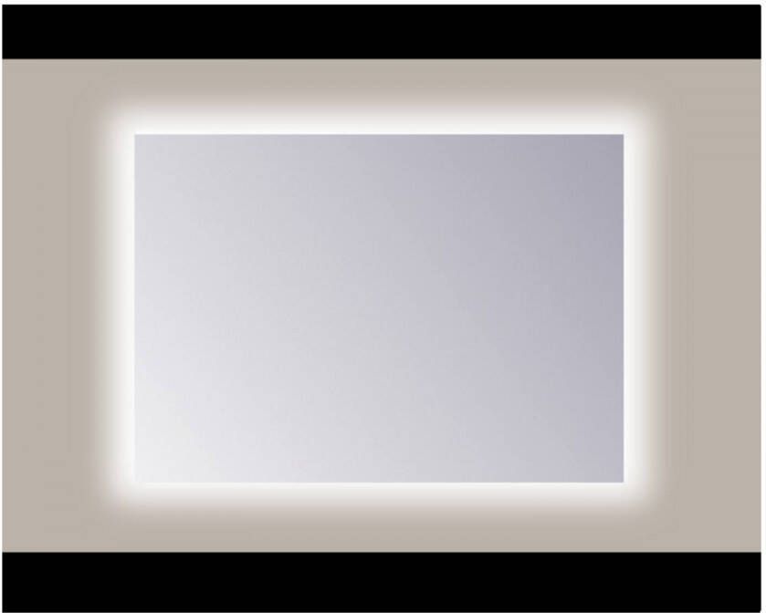 Sanicare Spiegel Q-mirrors Zonder Omlijsting 60 x 120 cm Rondom Warm White LED PP Geslepen