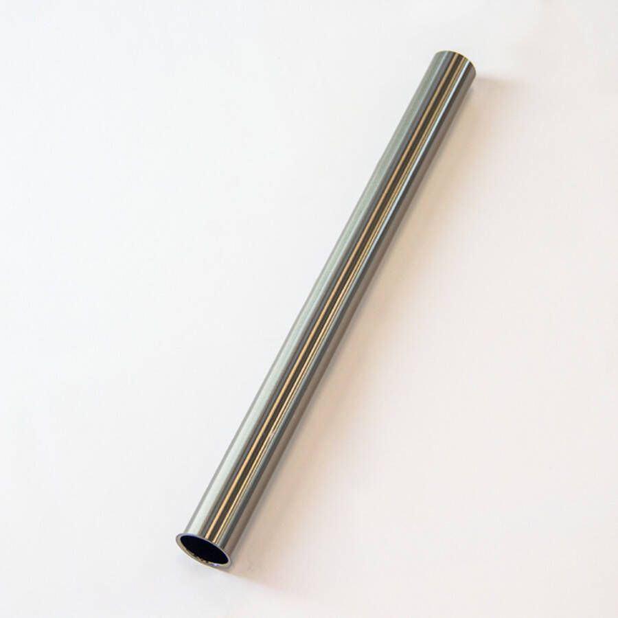 Sanilux Desigsifon verlengbuis met kraag 40 cm Gun Metal