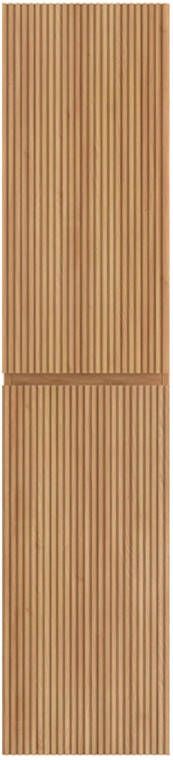 Sanilux Kolomkast Eleganza Met Greeplijst Acacia