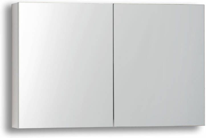 Sanilux Spiegelkast 100 cm zonder verlichting wit