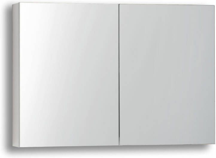 Sanilux Spiegelkast 80 cm zonder verlichting wit