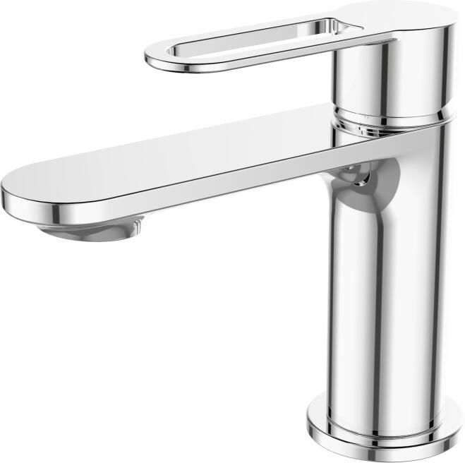 Sanimar Palermo Wastafelkraan 14.1x12.8 cm Messing Chroom