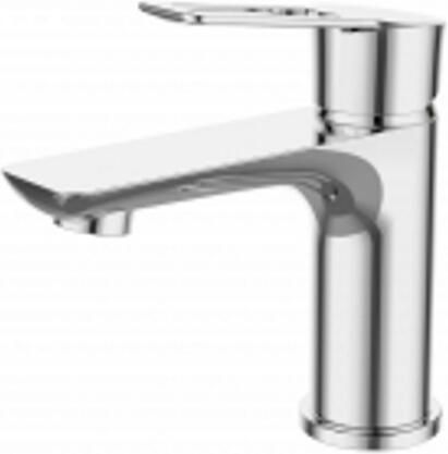 Sanimar Palma Lavabo Wastafelkraan 15.5x11.7 cm Messing Chroom