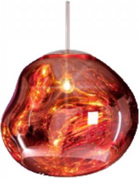 Sanimex Hanglamp Njoy Met E27 Fitting 20 cm Inclusief 4W Lamp Glas Rose Goud