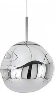 Njoy Hanglampglas met E27 fitting diameter 270 IP20 met 4W 27x27cm LED verlichting chrome SD-2040-06