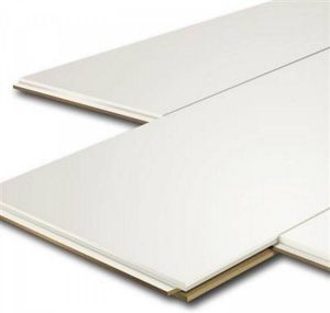 Sanimex Plafondpanelen MDF Super Mat Wit 129 cm x 29 cm x 1 2 cm (Doosinhoud: 1 87 m2)