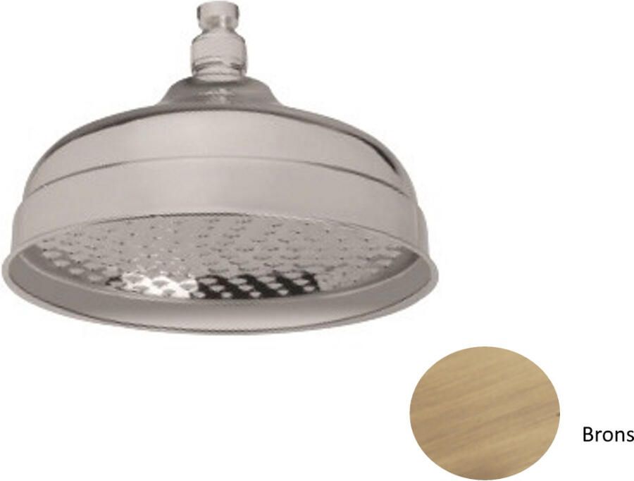 Sanimex Hoofddouche Giulini Rond 30 cm Brons