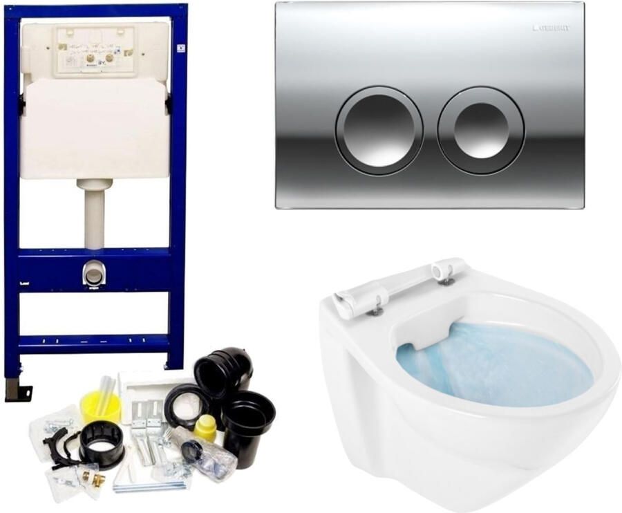 Sanindusa UP100 set78 RF Delta 25 Chroom (meerprijs €25.00)