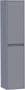 Saniclass Nexxt Badkamerkast 160x35x35cm 2 greep loze links rechtsdraaiende deuren MDF mat grijs 7124 - Thumbnail 1