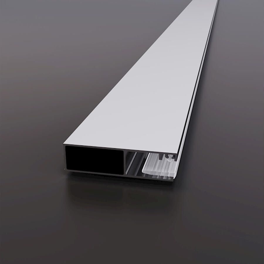 Sanivo Verbredingsprofiel Vigo XL 200x7 cm Chroom
