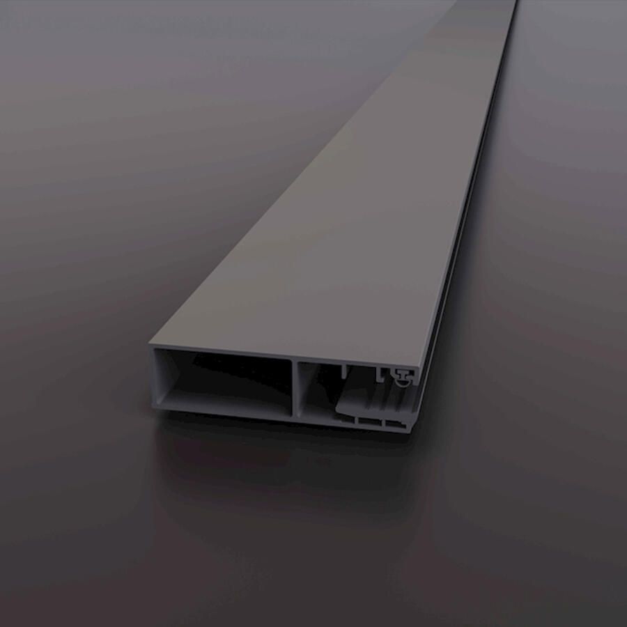 Sanivo Verbredingsprofiel Vigo XL 200x7 cm Gunmetal