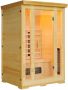 Sanotechnik Infrarood Sauna Carmen 120x120 cm 1750W 2 Persoons - Thumbnail 1