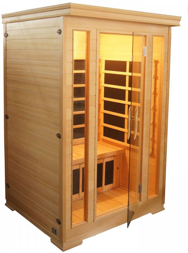 Sanotechnik Infrarood Sauna Komfort 125x120 cm 1850W 2 Persoons