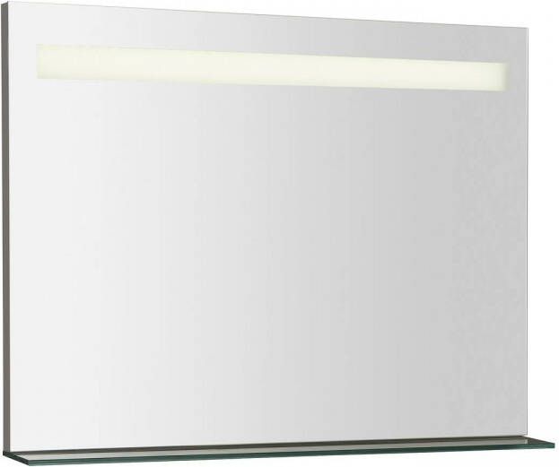 Sapho Badkamerspiegel Breto 80x60.8 cm LED-Verlichting Incl. Planchet