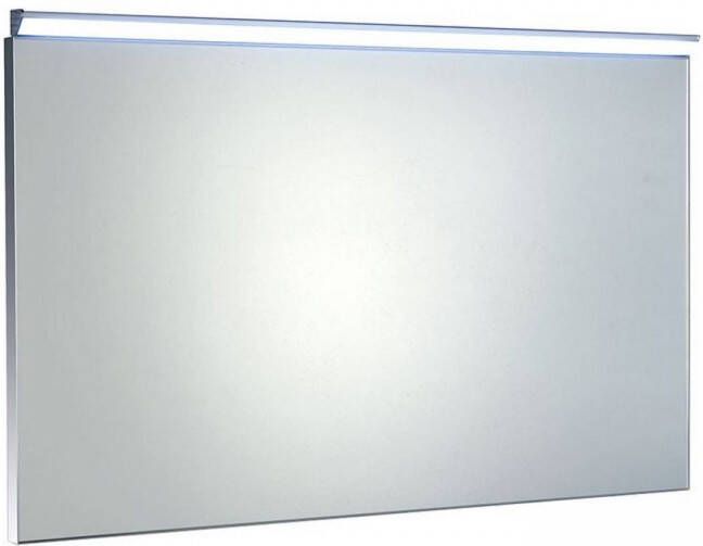 Sapho Bora spiegel met LED verlichting met switch 100x60 cm chroom