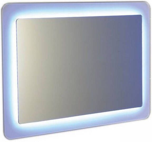 Sapho Badkamerspiegel Lorde 90x60 cm LED met Omlijsting Wit