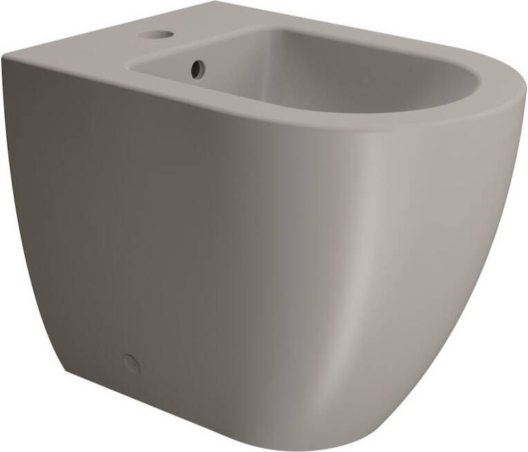 Sapho Bidet Pura 36x55 cm Mat Grijs