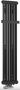 Sapho Fede handdoekradiator mat zwart 31x150cm 643W - Thumbnail 1