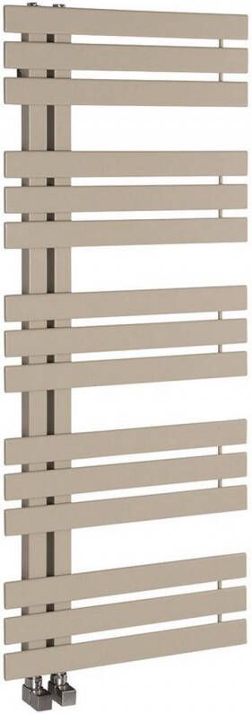 Sapho Designradiator Silvana Recht 50x123.6 cm 561W Bruin