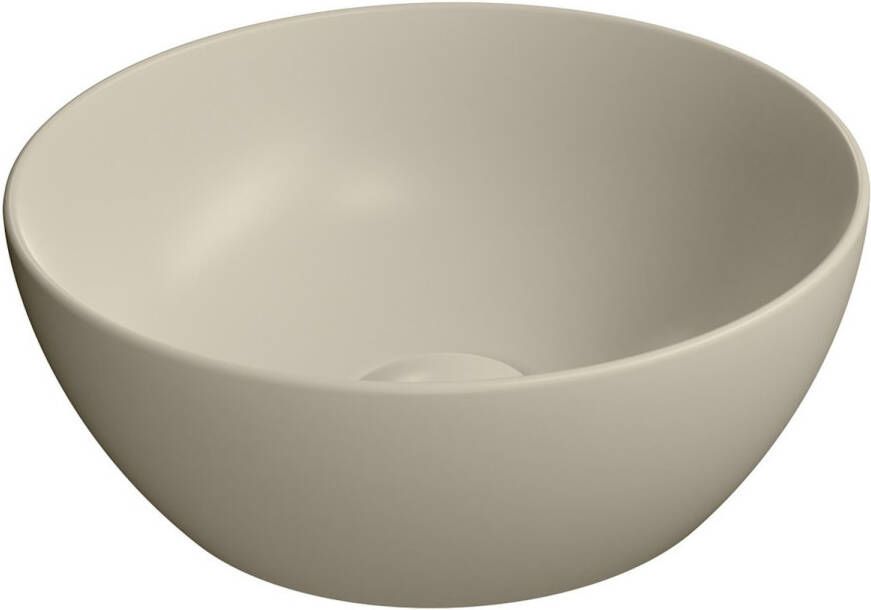 Sapho Keramische Opbouw Waskom Pura dia. 32 cm Beige