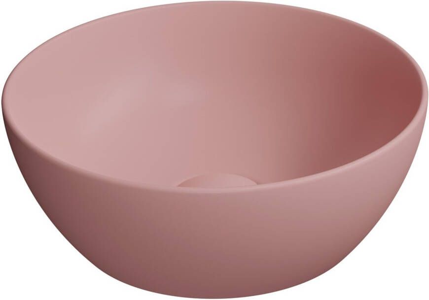 Sapho Keramische Opbouw Waskom Pura dia. 32 cm Roze