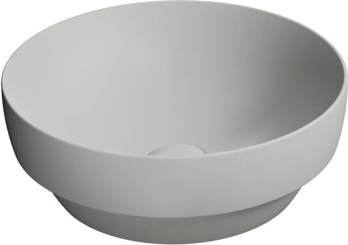Sapho Keramische Opbouw Waskom Pura dia. 40 cm Licht Grijs