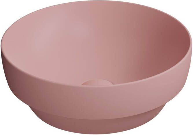 Sapho Keramische Opbouw Waskom Pura dia. 40 cm Roze