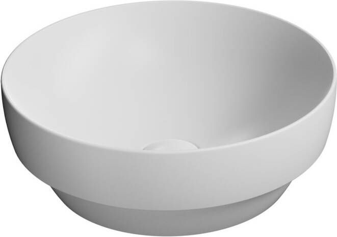 Sapho Keramische Opbouw Waskom Pura dia. 40 cm Wit