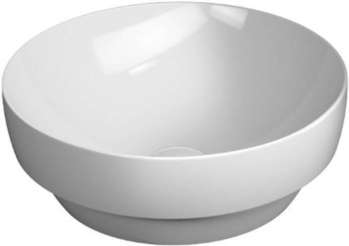 Sapho Keramische Opbouw Waskom Pura dia. 40 cm Wit ExtraGlaze