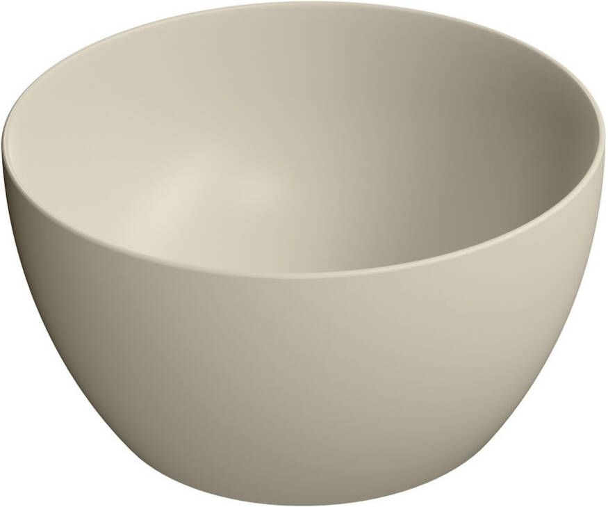 Sapho Keramische Opbouw Waskom Pura dia. 42 cm Beige