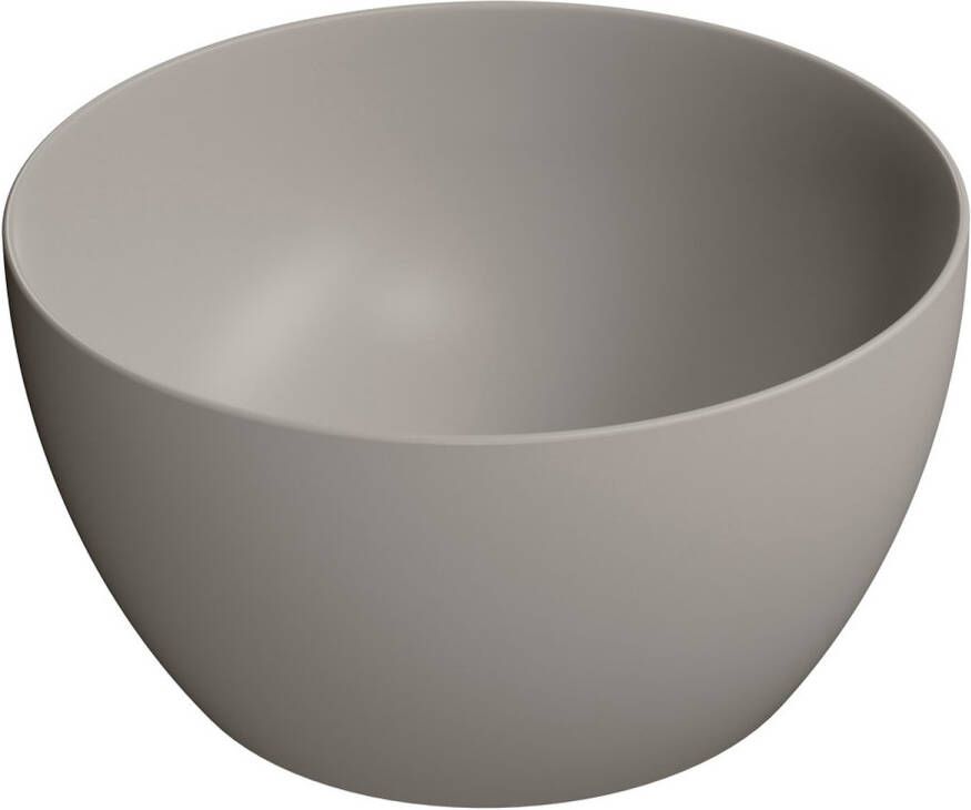 Sapho Keramische Opbouw Waskom Pura dia. 42 cm Grijs