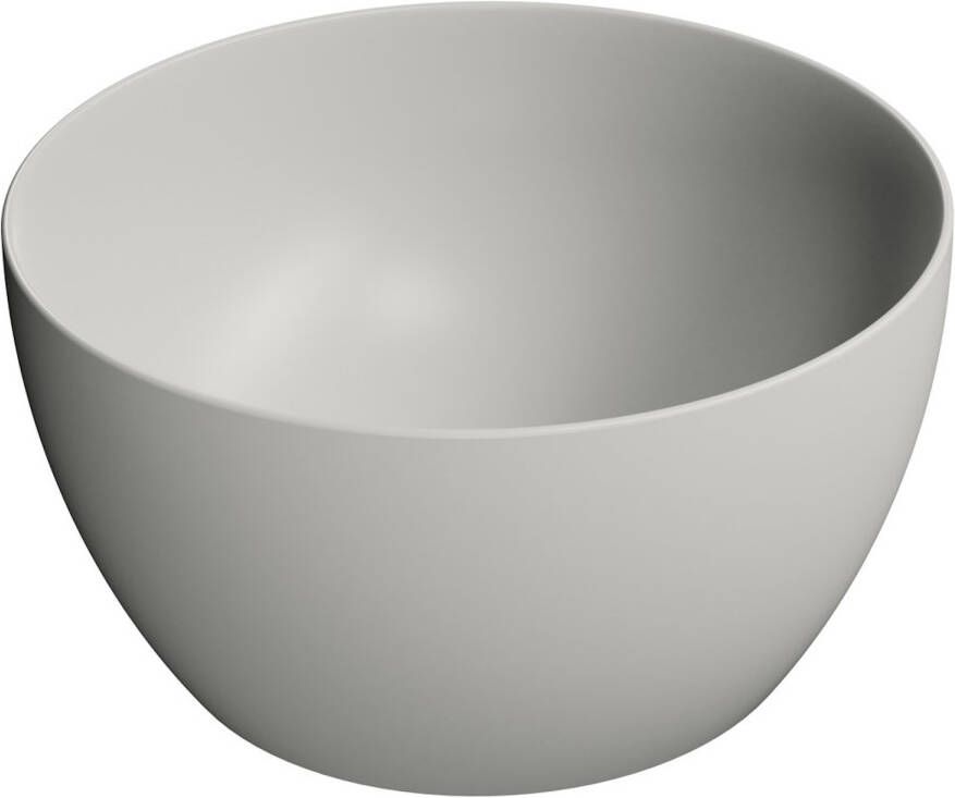 Sapho Keramische Opbouw Waskom Pura dia. 42 cm Licht Grijs
