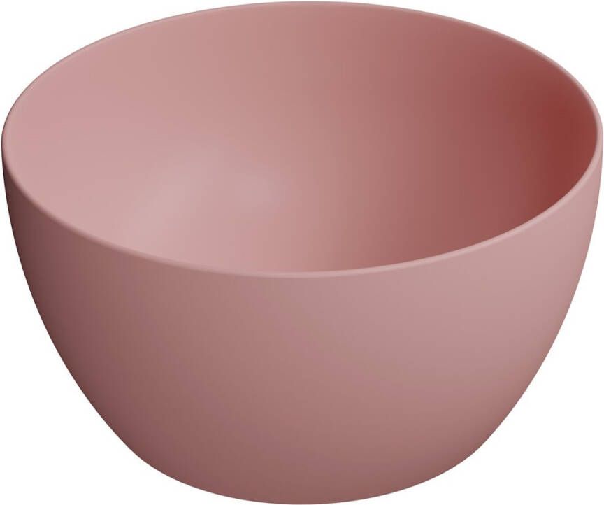 Sapho Keramische Opbouw Waskom Pura 42x22 cm Roze