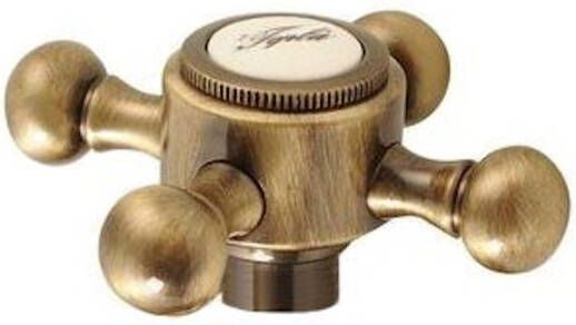 Sapho Kruisgreep Handel Antea 7x7 cm Brons