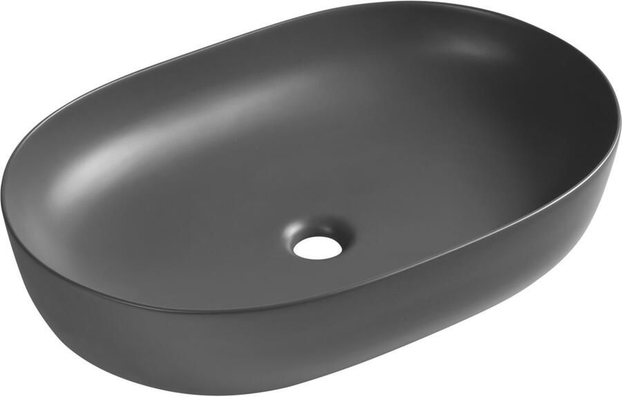 Sapho Ardea Waskom 60 5x41 5x14 cm Keramiek Carina Grijs