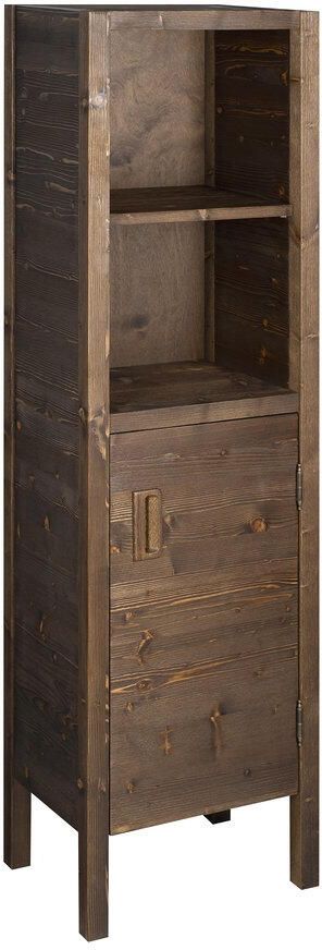 Sapho Badkamerkast Brand 40x140x30 cm Gebeitst Sparrenhout