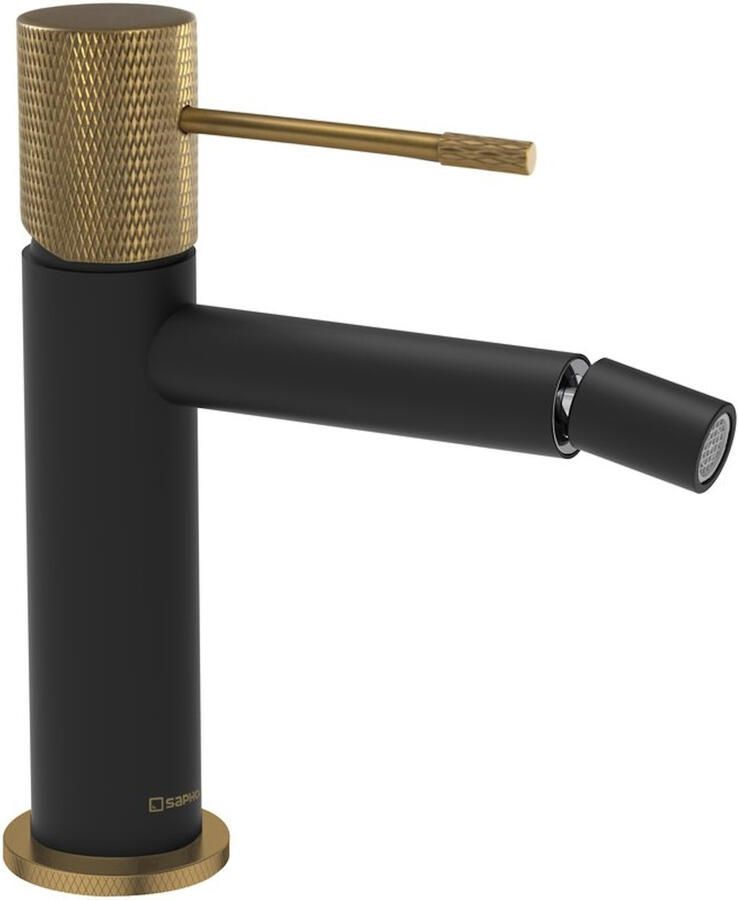 Sapho Bidet Mengkraan Solaris Mat Zwart Goud