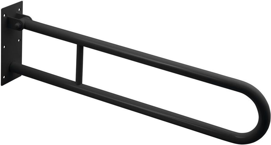 Sapho Handgreep U-Vorm Vouwbaar Handicap 60 cm Zwart