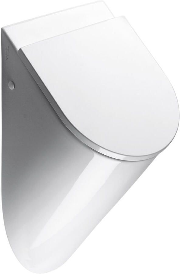 Sapho Urinoir Pura 31x60x39 cm incl. Dekselgaten ExtraGlaze Keramiek Wit