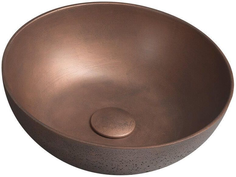 Sapho Vrijstaand Waskom Formigo dia. 39 cm Rond Koper