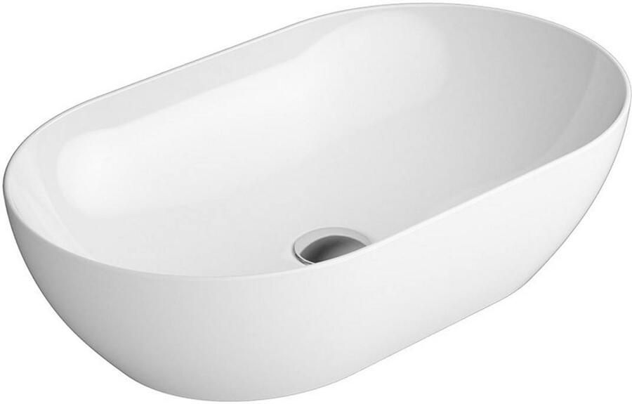 Sapho Waskom Pura Ovaal 60x37x16 cm Keramiek Wit