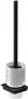 Sapho Toiletborstelhouder Zen Black Hangend 8.3x41.1 cm Zwart Melkglas - Thumbnail 1