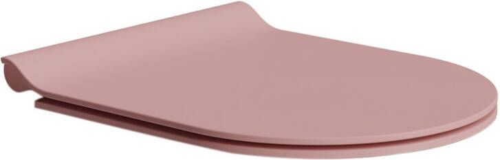 Sapho Toiletbril Soft Close Pura 36 6x45 cm Roze
