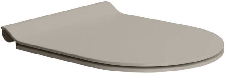 Sapho Toiletzitting GSI Softclose en QuickRelease Duroplast Mat Grijs